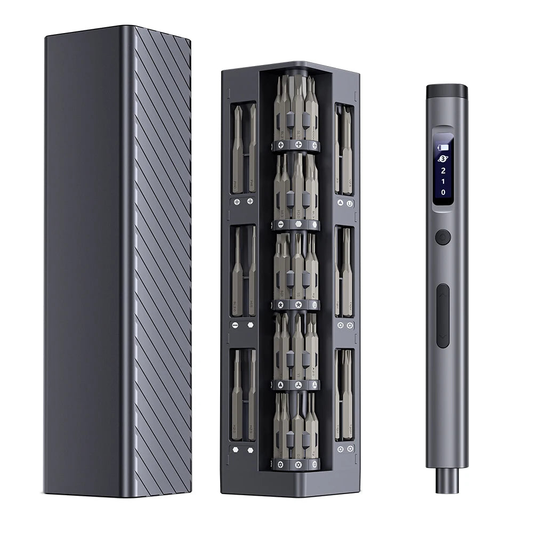 Super Kit Cacciavite Elettrico 57-in-1 — Avvitatore di Precisione Ricaricabile