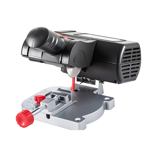 Mini Troncatrice da Banco 90W — Sega Regolabile 0–45°